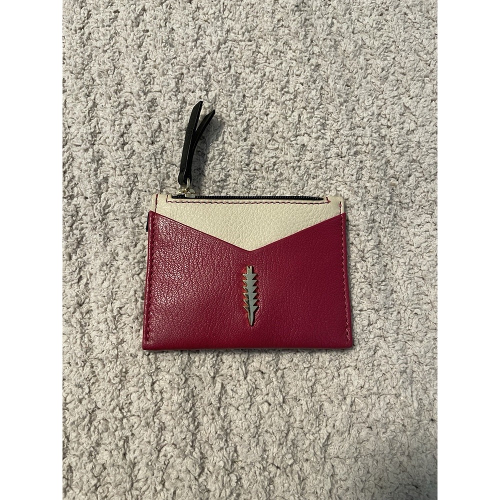 Thacker New York Genuine Leather Card Case, Change Purse
